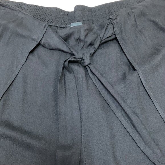 Torrid Women's 4X Pull-On Tie Front Pant Wide Leg Stretch Crepe High-Rise NWT - Picture 8 of 9